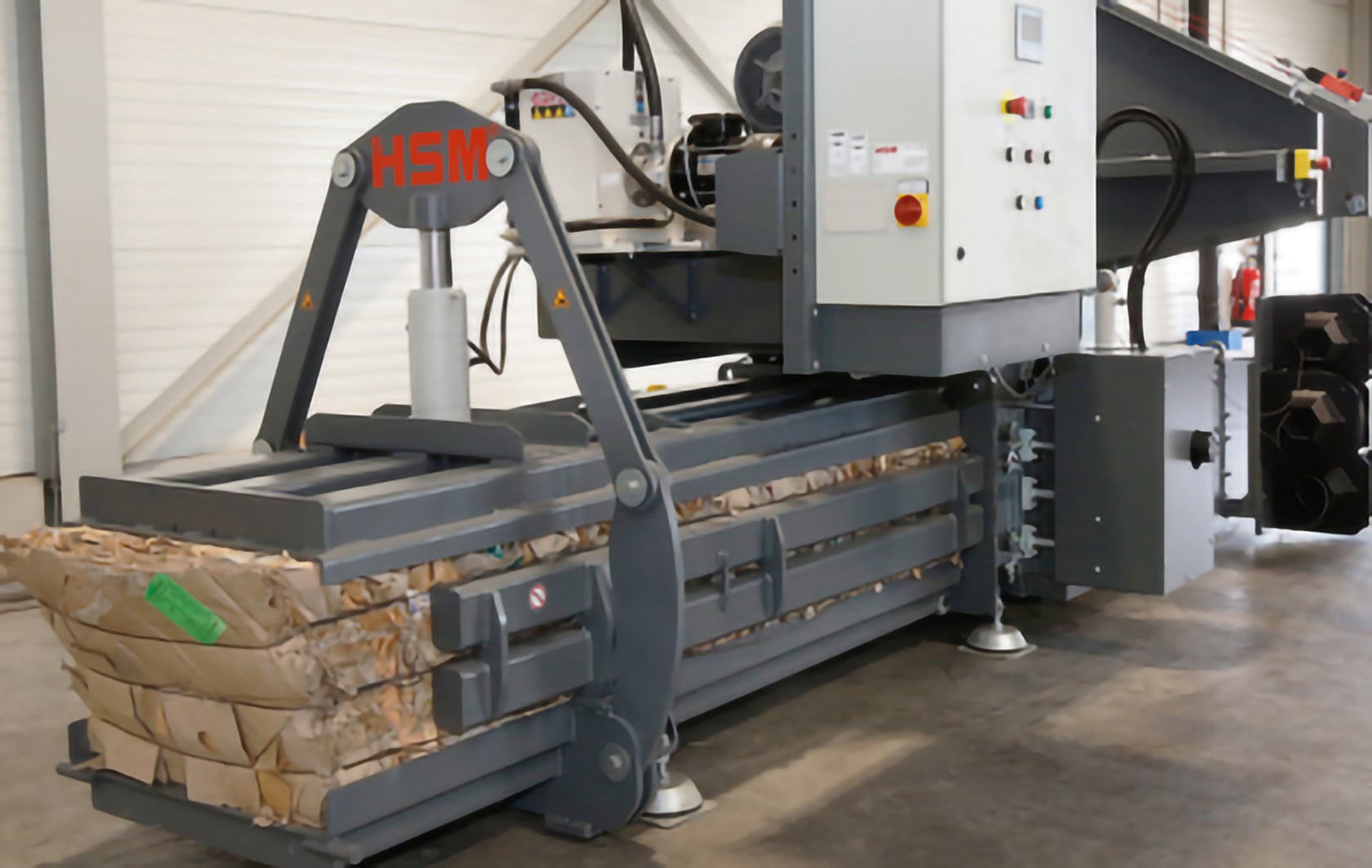 Very low space requirement thanks to compact and sturdy design