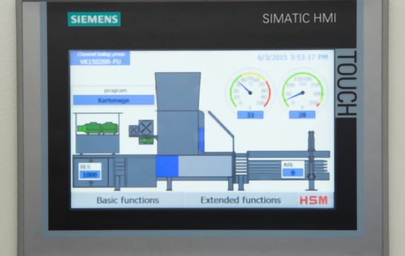 Multilingual operational guidance and Stored-program controller PLC